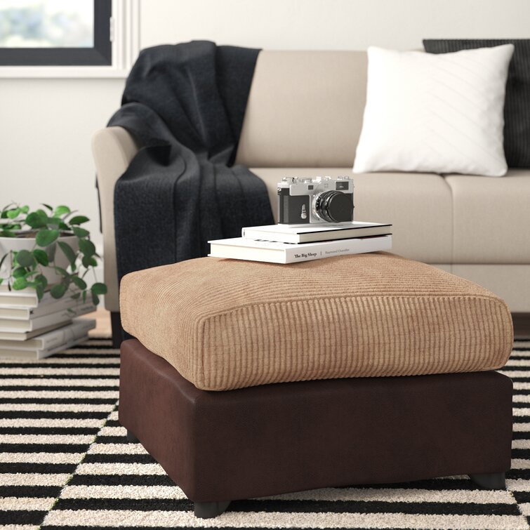 Wayfair deals grey footstool